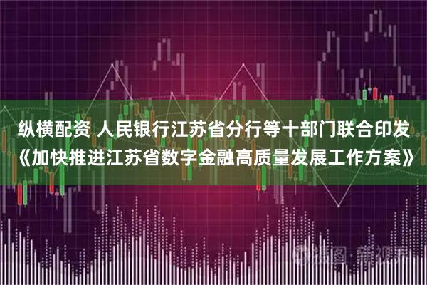 纵横配资 人民银行江苏省分行等十部门联合印发《加快推进江苏省数字金融高质量发展工作方案》